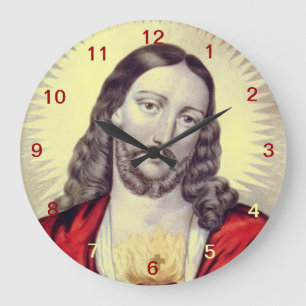 Grande Horloge Ronde Behold the Christ clock