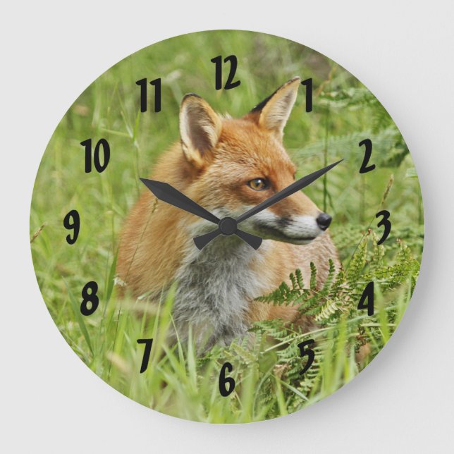 Grande Horloge Ronde Belle Renard Rouge / Vixen (Recto)