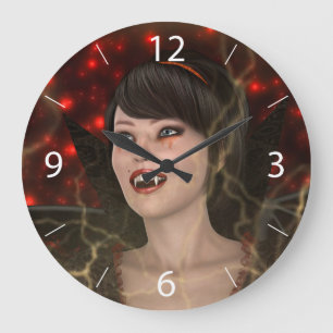 Grande Horloge Ronde Belle Sorcière