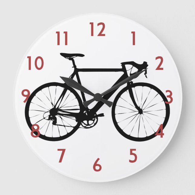 Grande Horloge Ronde Bicycle Clock (Recto)
