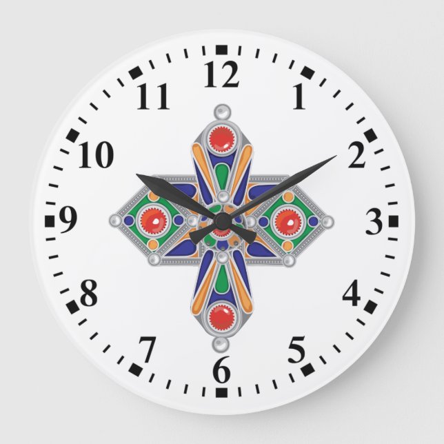 Grande Horloge Ronde Bijoux cabyle (Recto)