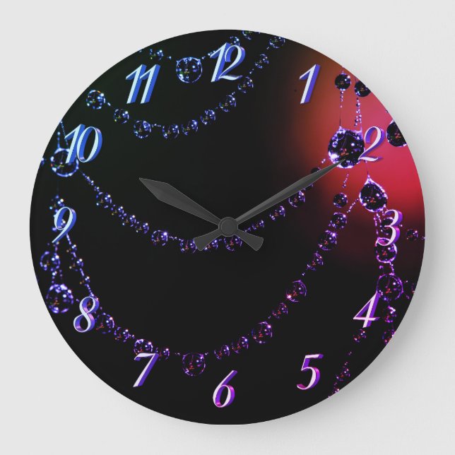 Grande Horloge Ronde Bijoux Spiderweb (Recto)