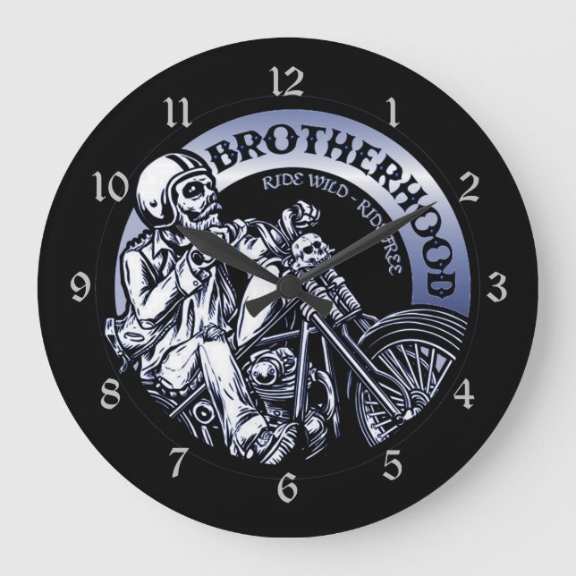 Grande Horloge Ronde Biker Brotherhood (Recto)