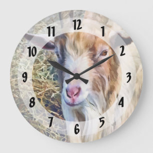 Grande Horloge Ronde Billy Goat Closeup
