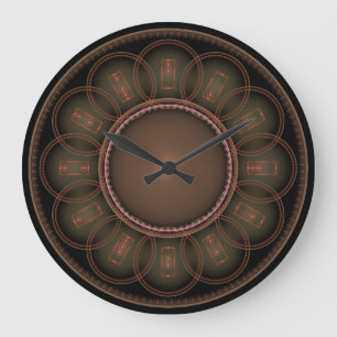 Grande Horloge Ronde Binary bronze