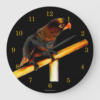 Grande Horloge Ronde Bird Wall Clock