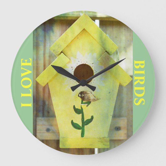 Grande Horloge Ronde Birdhouse (Recto)