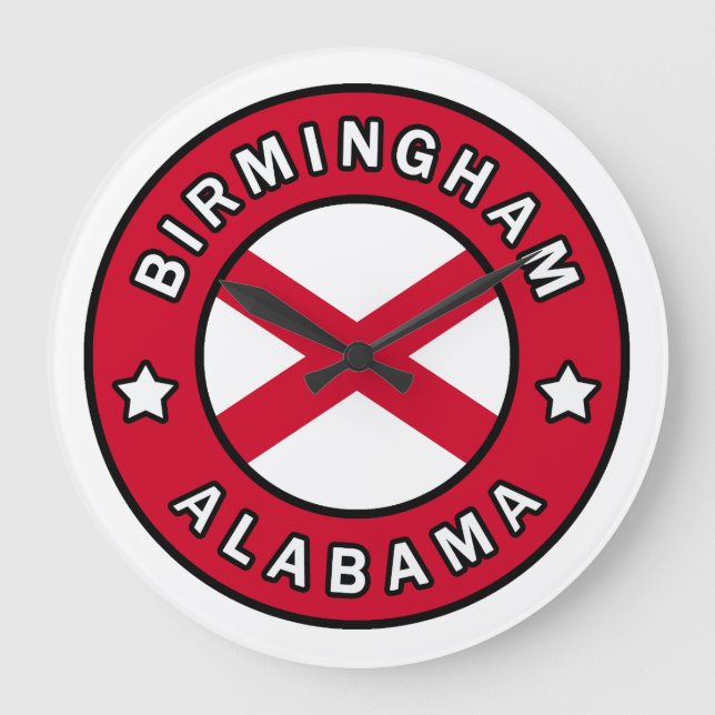 Grande Horloge Ronde Birmingham Alabama (Recto)