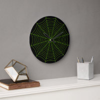Black neon vert toile d'araignée Halloween motif