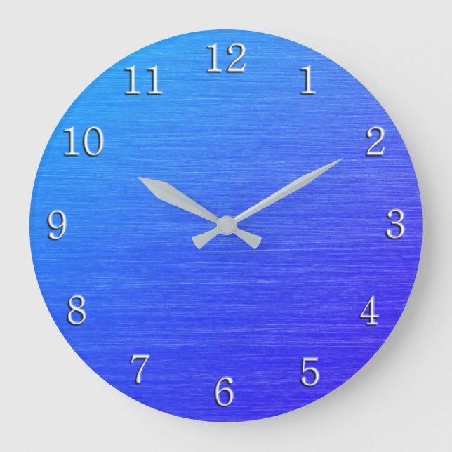 Grande Horloge Ronde Blended Blue Beautiful (Recto)