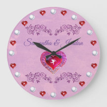 Bling Pink Heart et Cherub Personalised