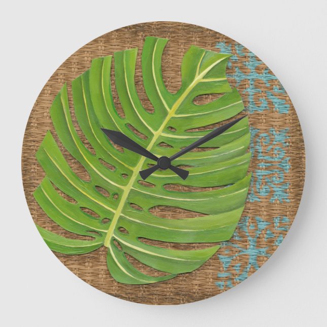 Grande Horloge Ronde Bloquer l'impression de la paume sur l'Arrière - p (Recto)
