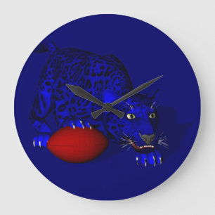 Grande Horloge Ronde Blue Panther