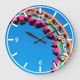 Grande Horloge Ronde Boomerang Roller Coaster Worlds of Fun, KC