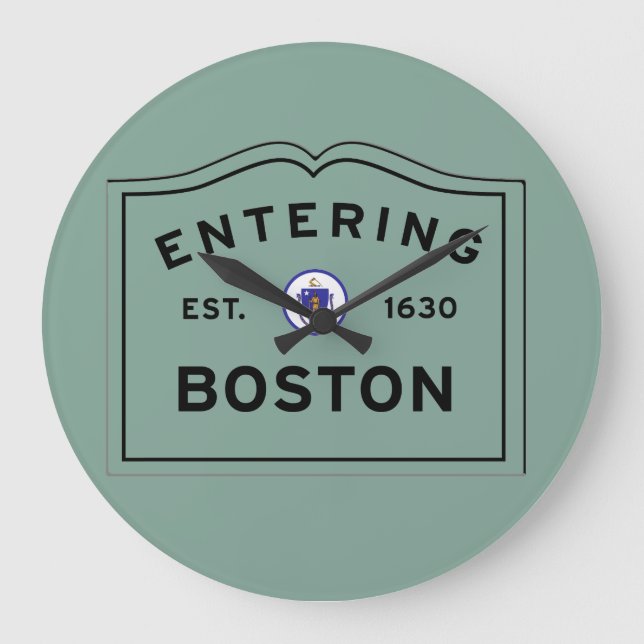 Grande Horloge Ronde Boston entrant (Recto)