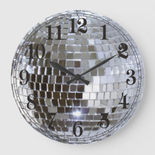 Grande Horloge Ronde Boule reflétée 1 de disco