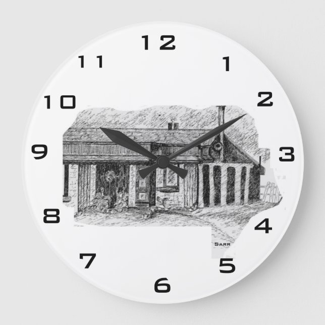 Grande Horloge Ronde Boutique Pays (Recto)