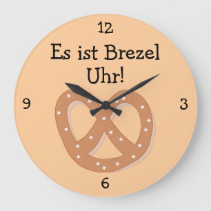Grande Horloge Ronde Brezel Uhr : Pretzel O'Clock Oktoberfest Fun