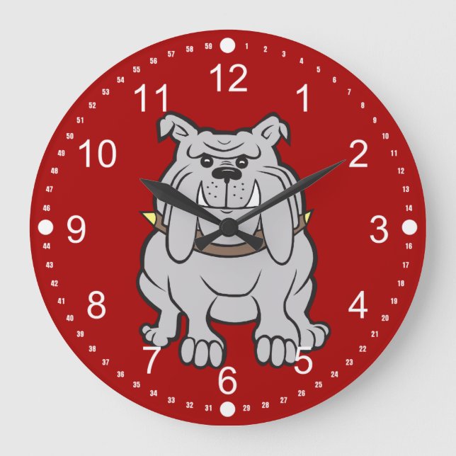 Grande Horloge Ronde Bulldogs mascot on Red Dog Lover Venin (Recto)