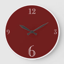 Burgundy Maroon Red Solid color minimalist