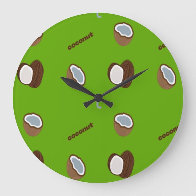 Grande Horloge Ronde C pour le vert coco (Recto)