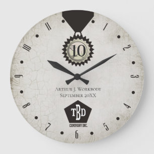 Grande Horloge Ronde Cadeaux en pierre d'anniversaire âgés par Faux d