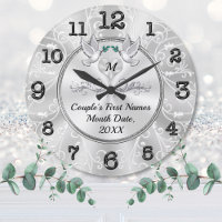 Cadran de l'horloge murale personnalisé, Cadeau de