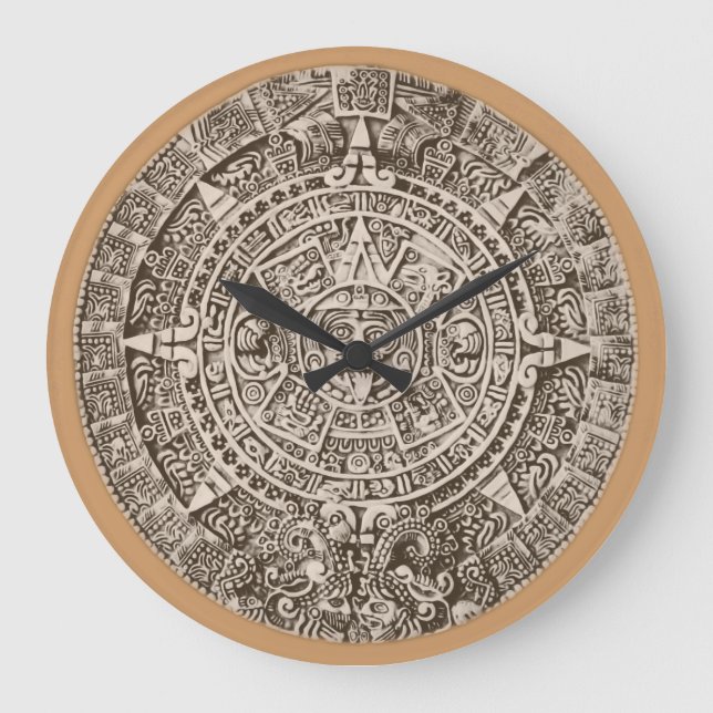 Grande Horloge Ronde calendrier maya (Recto)