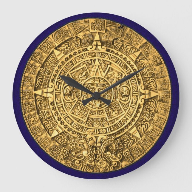 Grande Horloge Ronde calendrier maya (Recto)