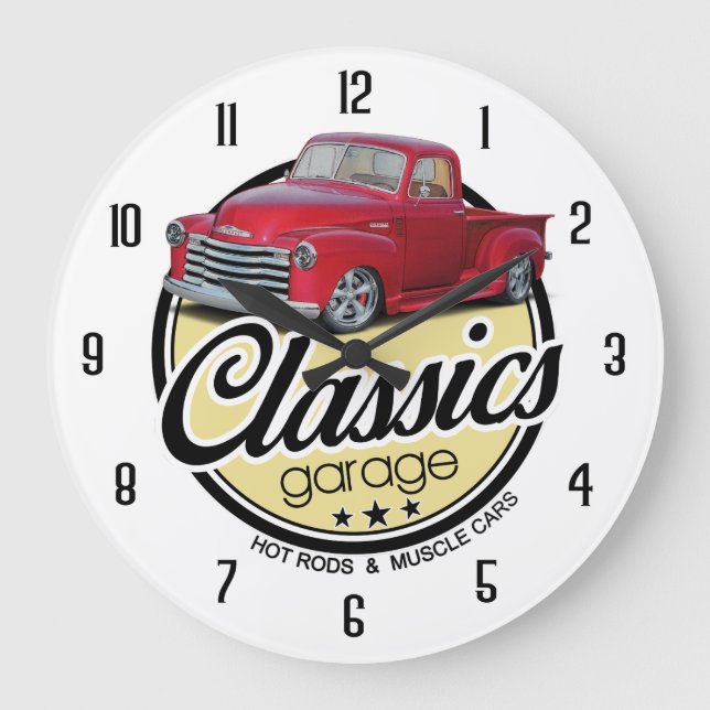 Grande Horloge Ronde Camion de classiques (Recto)
