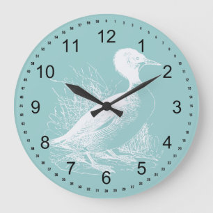Grande Horloge Ronde Canard