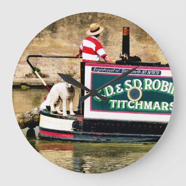 GRANDE HORLOGE RONDE CANAUX (Recto)