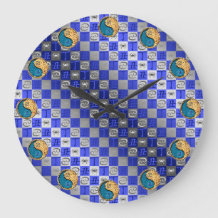 Grande Horloge Ronde Cancer & Bœuf de Feu