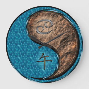 Grande Horloge Ronde Cancer & Cheval de Terre