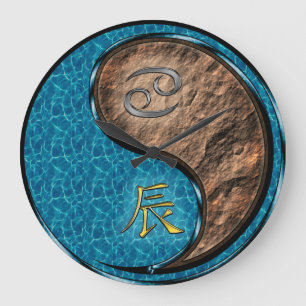Grande Horloge Ronde Cancer & Dragon de Terre