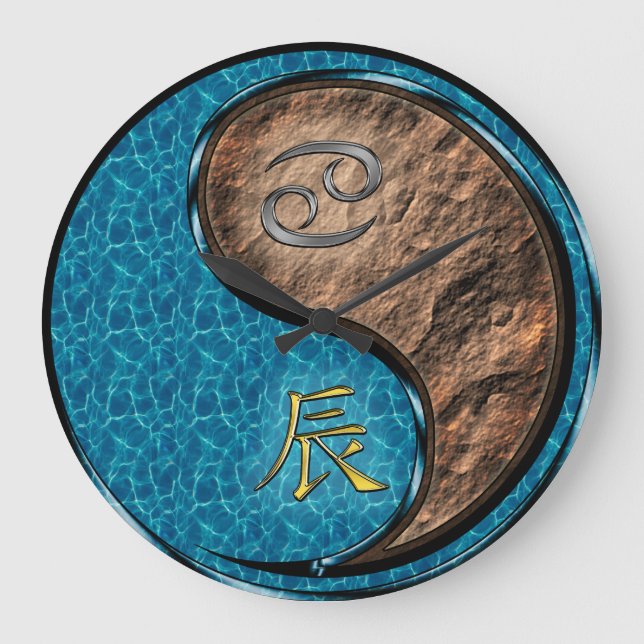Grande Horloge Ronde Cancer & Dragon de Terre (Recto)