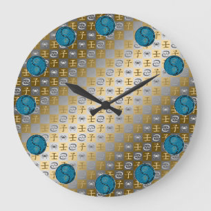 Grande Horloge Ronde Cancer & Rat d'eau
