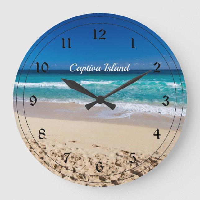 Grande Horloge Ronde Captiva Island, Floride (Recto)