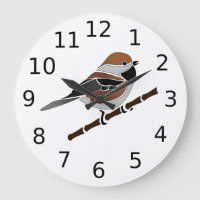 Caricature adorable boréale pour oiseaux de poule