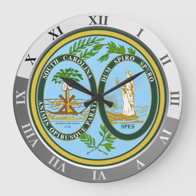 Grande Horloge Ronde Caroline du Sud (Recto)