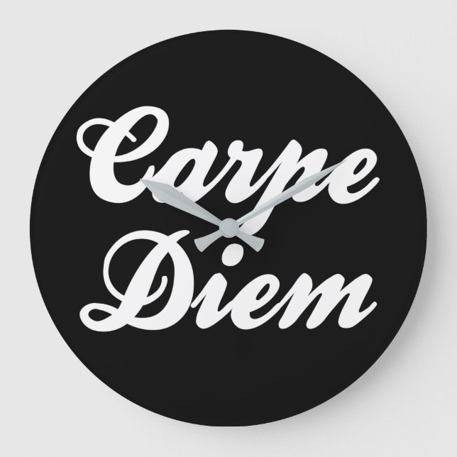 Grande Horloge Ronde Carpe Diem (Recto)