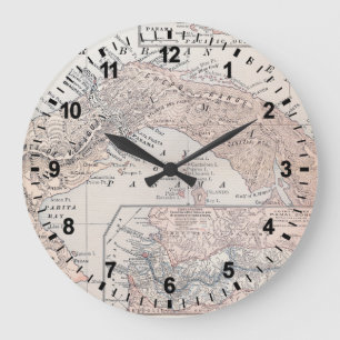 Grande Horloge Ronde CARTE : Le PANAMA, 1907