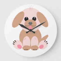 Cartoon de Chien Chien simple mignon Pastel