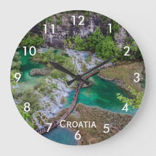 Grande Horloge Ronde Cascade cascade du parc des lacs Plitvice Café Mu
