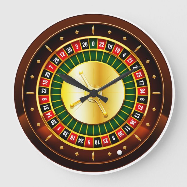 Grande Horloge Ronde Casino Roulette (Recto)