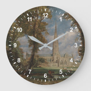 Grande Horloge Ronde Cathédrale de John Constable   Salisbury du Bish