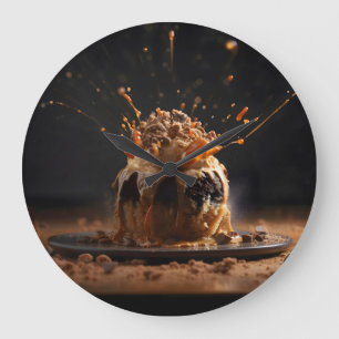 Grande Horloge Ronde Célébrer le chocolat