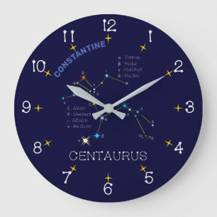 Grande Horloge Ronde Centaurus de constellation de l'hémisphère Sud