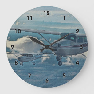 Grande Horloge Ronde Cessna 182 - Seattle