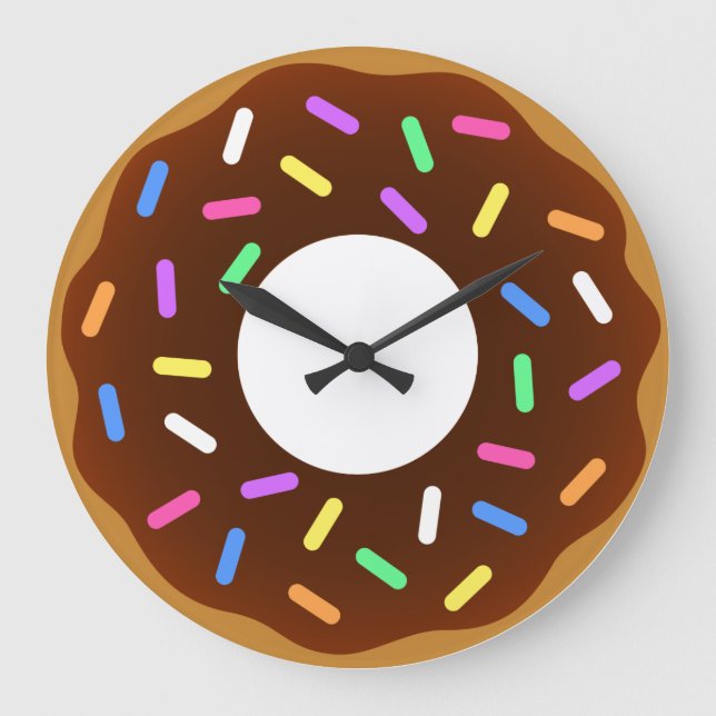 Grande Horloge Ronde C'est horodateur de beignet (Recto)